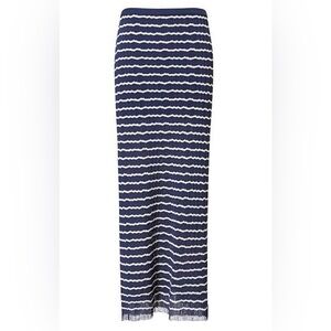NWT Rag & Bone Chiara  Navy and White skirt size medium